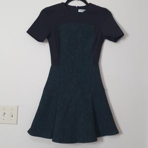 Opening Ceremony Fingerprint Bodycon MIni Dress